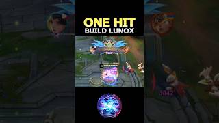 😱 WATCH THIS - LUNOX REVAMPED FINALLY HERE❓(ONE HIT) ~ MLBB 🔥 #mobilelegends #onehitbuild #lunox