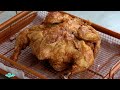 crunchy whole fried chicken