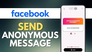 How To Send ANONYMOUS Message In FACEBOOK (Easy Way)