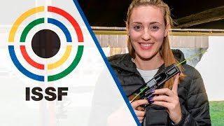 Interview with Anna KORAKAKI (GRE) - 2016 ISSF Rifle and Pistol World Cup Final in Bologna (ITA)