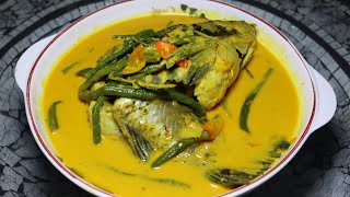 Resep GULAI IKAN MAS / GULAI IKAN RAYO khas Dapur Uni ET