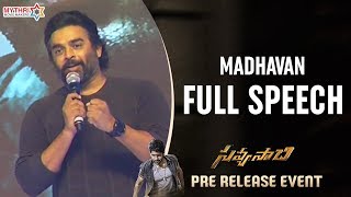 Madhavan Full Speech | Savyasachi Pre Release Event | Naga Chaitanya | Nidhhi Agerwal | MM Keeravani