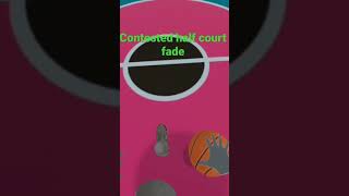 Contested Half Court Fade (Gym Class VR)  #shorts