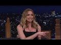 Brianne Howey Blacked Out When She Met Hugh Jackman at a Hair Salon (Extended)  The Tonight Show
