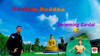 GAUTAM BUDDHA___In.TULSIPUR GANESH PARK / SWIMMING #swimming 🏊‍♂️ 🤣