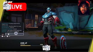 Captain America getting nice MARVEL RIVALS #37 [LIVE] !DROPS🌊🎅🏿🤙🏾 FOLLOW Christian Dilorean