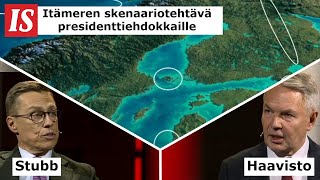Itämeren skenaariotehtävä | Stubb vs. Haavisto | Ilta-Sanomat 30.1.