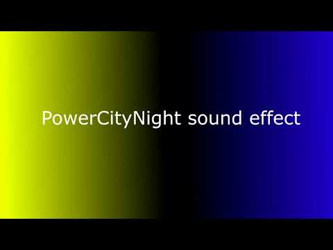 Powercitynight Sound Effect Youtube