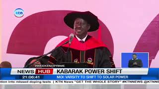 Kabarak University to fully shift to solar energy as 2500 students graduate with degrees