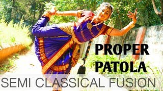 PROPER PATOLA - A SQUARE TEAM  | SEMI CLASSICAL INDIAN FUSION | Badshah | Diljit | Aastha