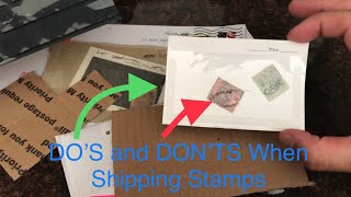 Do S And Don Ts When Shipping Stamps