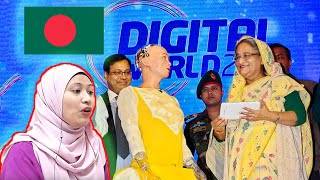 Malaysian Girl Reactions on 10 years of Digital Bangladesh Journey