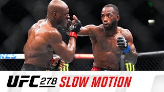 UFC 278 in SLOW MOTION | Fight Motion