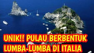 UNIK!! PULAU BERBENTUK LUMBA-LUMBA DI ITALIA