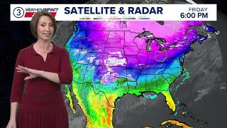 Northeast Ohio Weather Impact forecast: Temps plummet today, winter storm for Sunday-Monday
