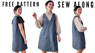 Flawless Lining Secrets: How to Sew a Pinafore Dress