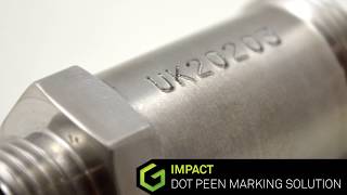 IMPACT DOT PEEN MARKING MACHINE BY TECHNIFOR