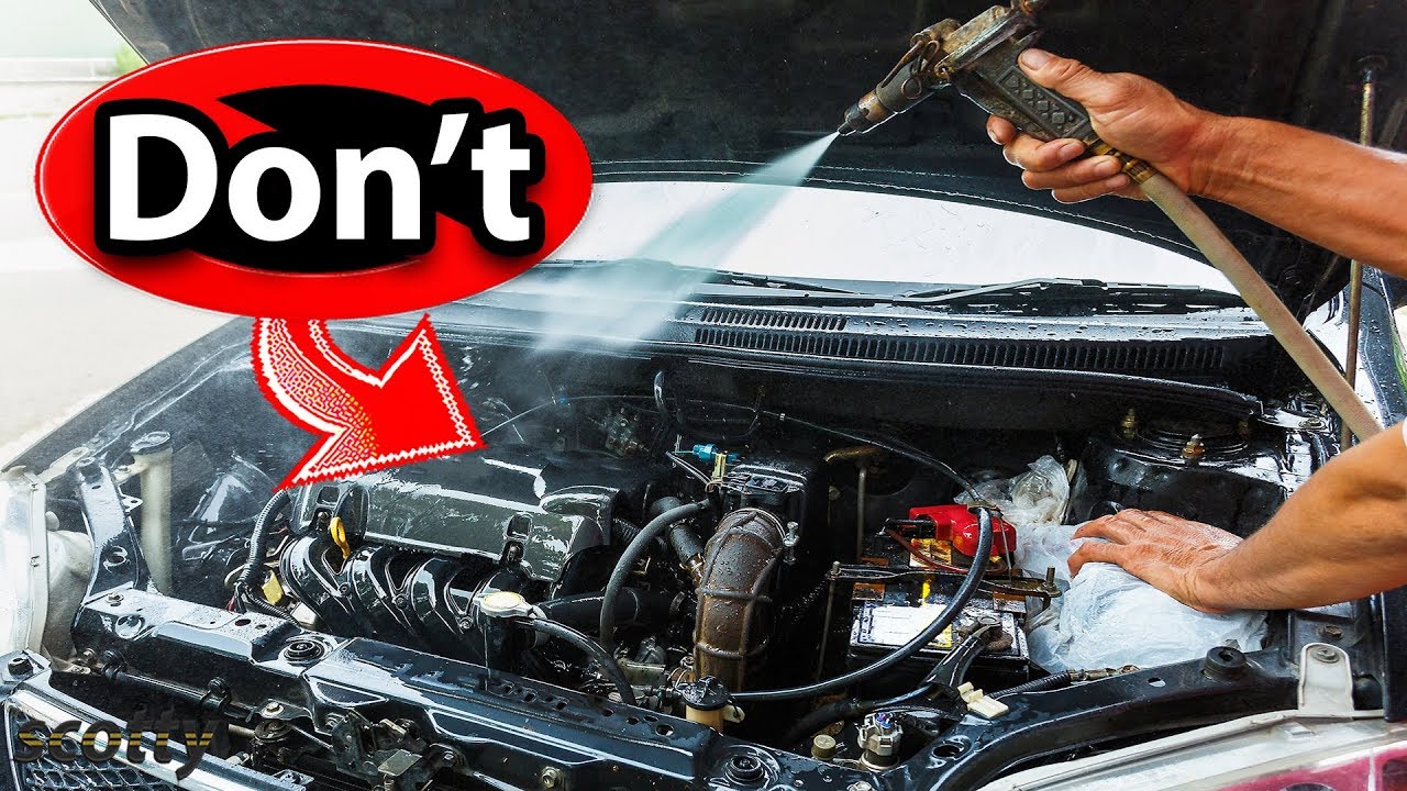 Never Clean Your Car’s Engine - YouTube