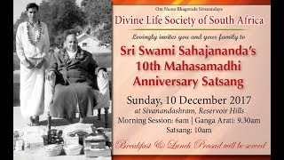 Sri Swami Sahajananda's 10th Mahasamadhi Anniversary