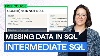 Handling Missing Values in SQL: Using IS NULL and IS NOT NULL