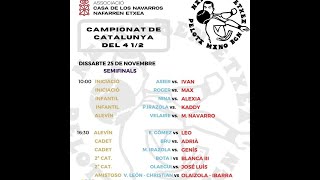 2ª Semifinal Campeonato de Cataluña Alevin