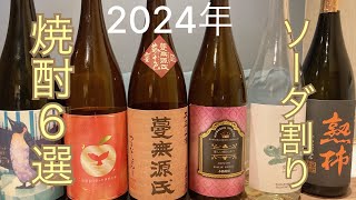 【2024年ソーダ割りにお勧めの焼酎６選】