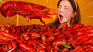 [Mukbang] 민물가재 100마리!?🦞혀가 얼얼한 마라롱샤 먹방 A hundred of crayfishes! ASMR eatingshow eatingsound Ssoyoung