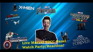 Marvel Comic Con Panel Live Watch Party!