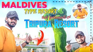 Maldives type tripura resort shankarpally