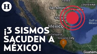 Septiembre, mes de los sismos | Se registran temblores en Jalisco, Guerrero y Colima