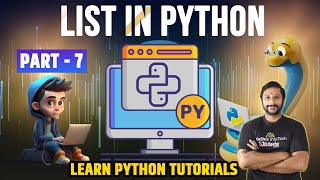 #7🐍 How to Use List in Python | Python Tutorial for Beginners | Learn Python Programming #pythonlist