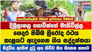 ගෙදර තිබ්බ ත්‍රීරෝද රථය කැළයට ඇදගෙන ගිය සද්දන්තයා - ජනාධිපතිතුමනි ඔබගේ අවධානය පිණිසයි