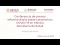 Informe diario sobre coronavirus COVID-19 en México. Secretaría de Salud. Domingo 28 de junio, 2020