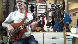 Vintage Japanese Basses: Kawai F II B Karin BASS DEMO