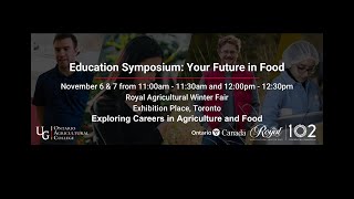 2024 Education Symposium: Exploring Careers in Agriculture and Food