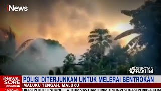 Bentrok antar Dua Desa, Polisi Diterjunkan untuk Melerai Bentrokan #iNewsSore 26/01