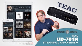 TEAC UD-701N Streaming Tutorial & HR Streamer App Overview | Moon Audio