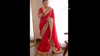 Litchi Silk Sarees New collection ||#Shorts #fashion #viral #viralsaree #desinger red saree