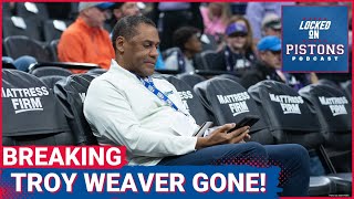 BREAKING: Detroit Pistons, Troy Weaver Part Ways-- Officially Marking The End Of The "Restore" Era