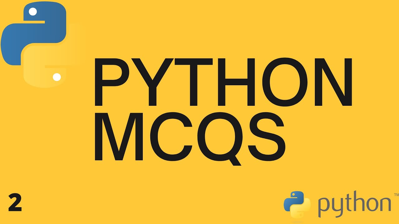 Python MCQs Part - 2 | Basics Of Python Programming | PYTHON - YouTube