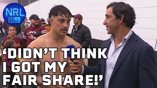 Kotoni Staggs' message to Origin selectors: In the Sheds | NRL on Nine
