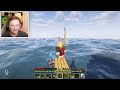 trapped on minecraft s scariest raft