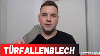 TÜRÖFFNUNG | Türfallengleiter/Türfallenblech für die Türöffnung