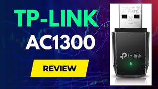 TP LINK AC1300 USB WiFi Adapter Unboxing, Speed Test, and Review!