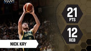 Nick Kay (21 PTS) | Top Performer | AUS vs KOR | FIBA Asia Cup 2025 Qualifiers