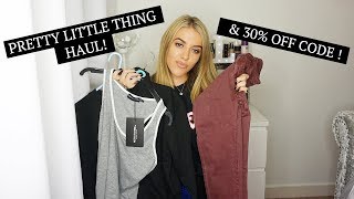 PRETTY LITTLE THING HAUL & 30% OFF CODE. LAUREN FAYE.