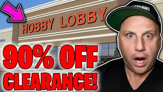 🚨 90% Off 🚨 Hobby Lobby Christmas! CRAZY CLEARANCE! Store Walkthrough