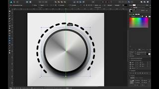 Create a 3D Dial Using Affinity Designer