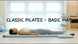 Classic pilates - Basic  mat / 탑클래식필라테스 건강루틴 #클래식필라테스