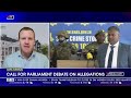 SAPS Turmoil  | Call for parliament debate on Mkhwanazi allegations